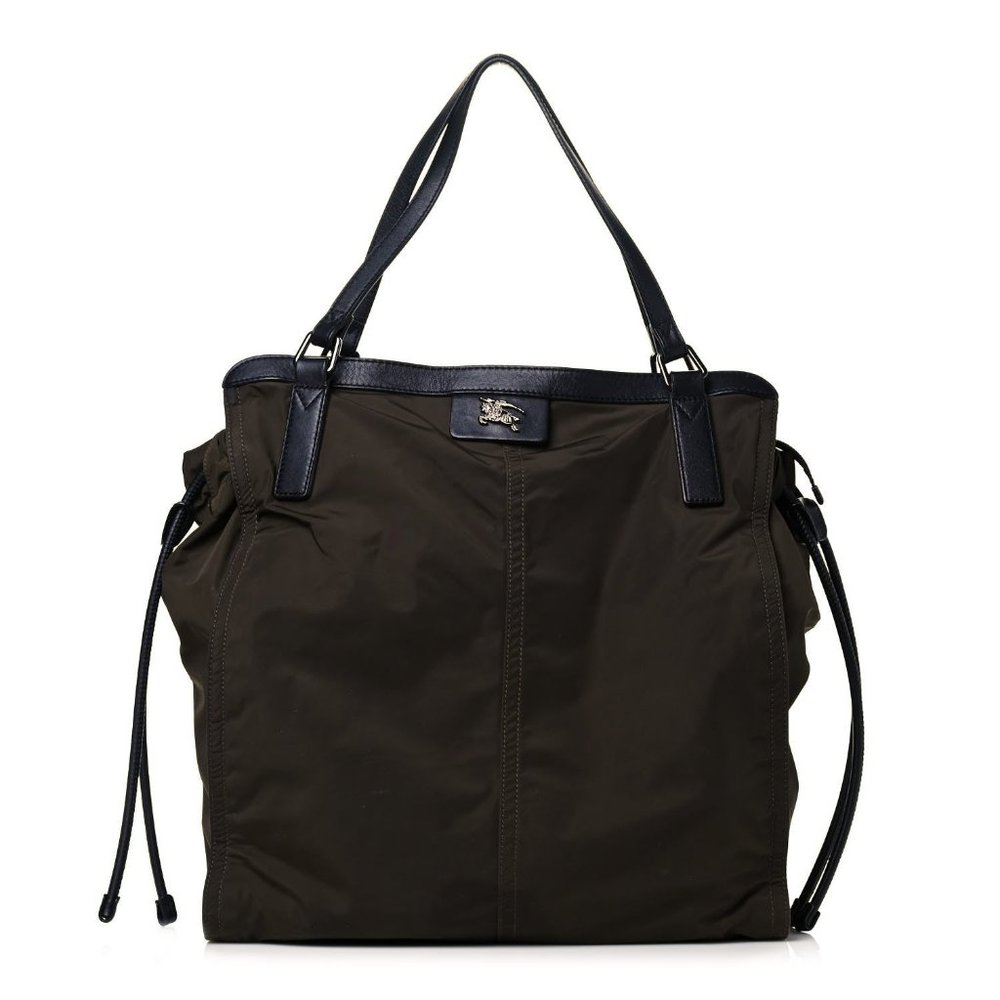 BURBERRY Nylon Buckleigh Packable Tote